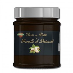 Crema Cacao con Pasta e Granella di Pistacchi