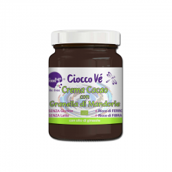 Cioccovè - Crema al Cacao con granella di Mandorle