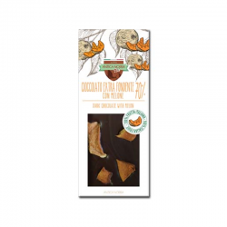 Tavoletta di Cioccolato Extra Fondente 70% con Melone