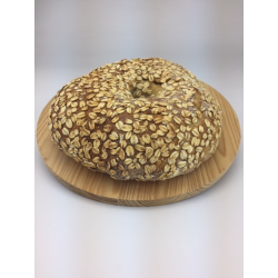 Pane di Semola di Duro Cappelli con Fiocchi d'Avena